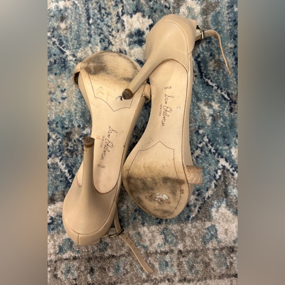 Tan Sam Edelman Eleanor Ankle Strap Heels, size 8.5 - Picture 5 of 5